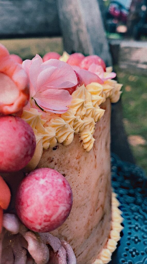 Pink cake